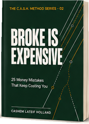 BROKE IS EXPENSIVE by Cashem Lateif Holland